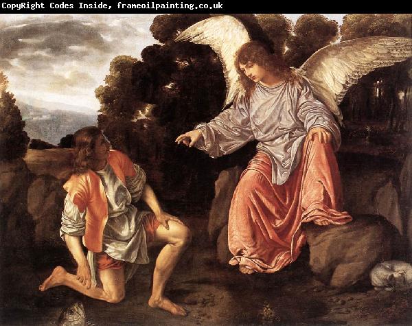 SAVOLDO, Giovanni Girolamo Tobias and the Angel sf